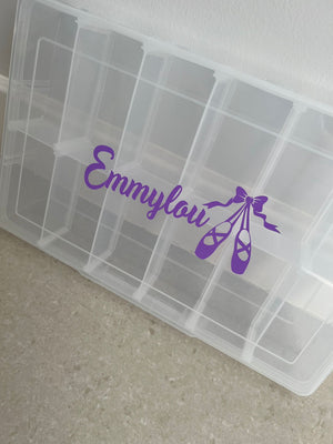 Personalised Hair Accessory Box- Empty