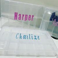 Pretty Little Dancer_ Personalised Hair Box