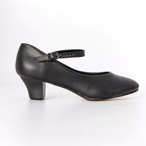 High Heel Chorus Shoes Black and Tan